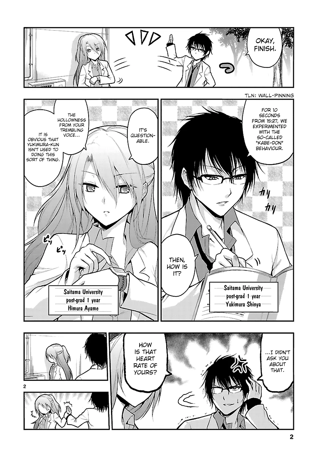 Rikei ga Koi ni Ochita no de Shoumei shitemita - Chapter 2 - Page 2