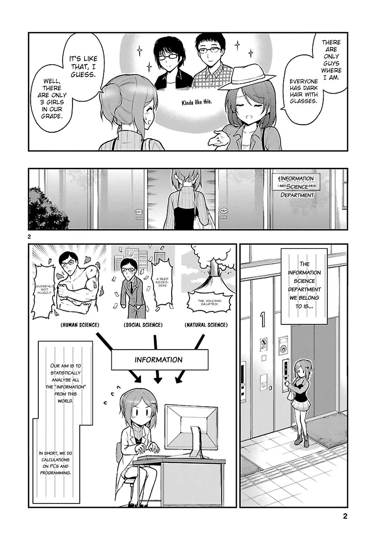 Rikei ga Koi ni Ochita no de Shoumei shitemita - Chapter 3 - Page 2