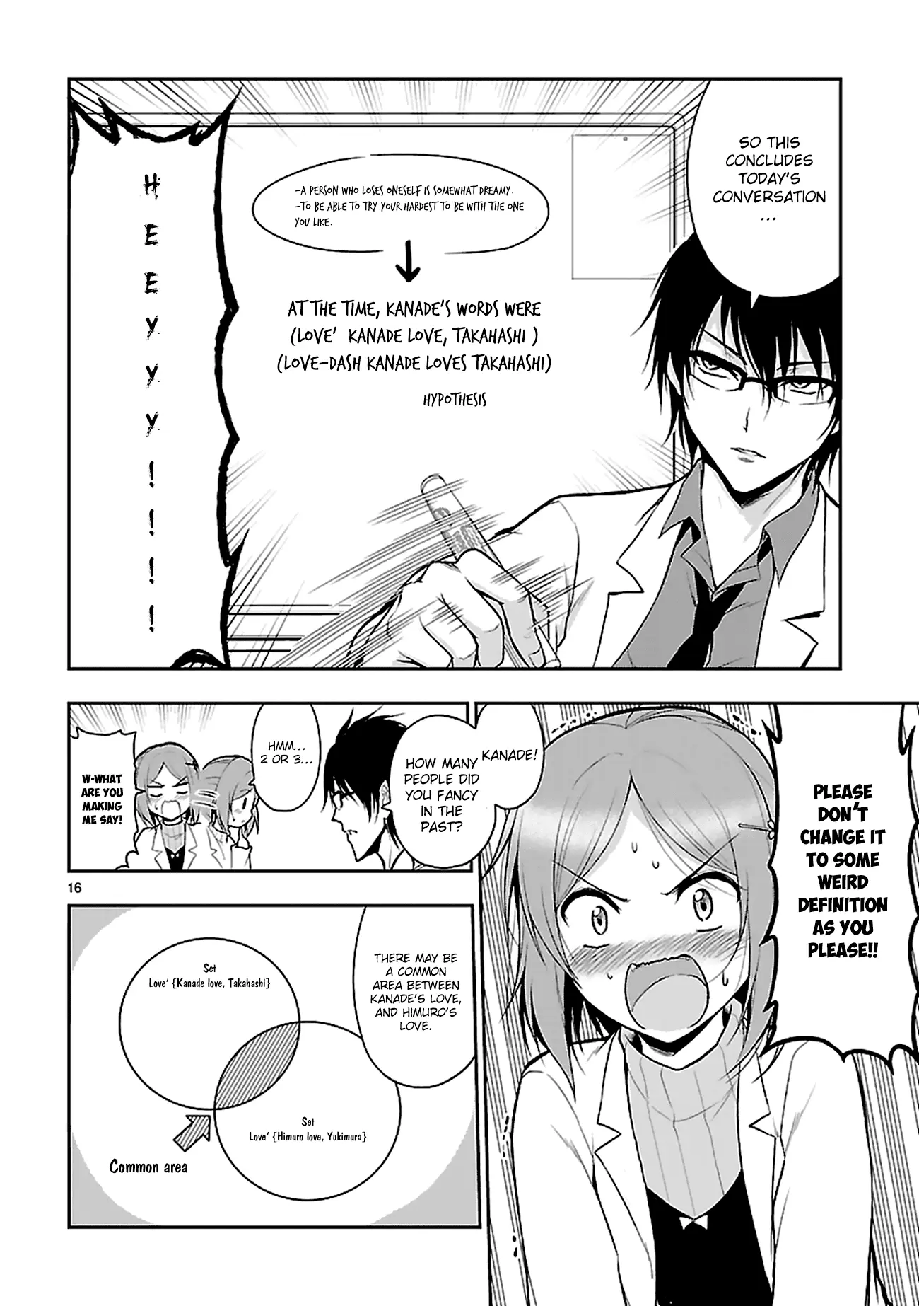 Rikei ga Koi ni Ochita no de Shoumei shitemita - Chapter 3 - Page 16