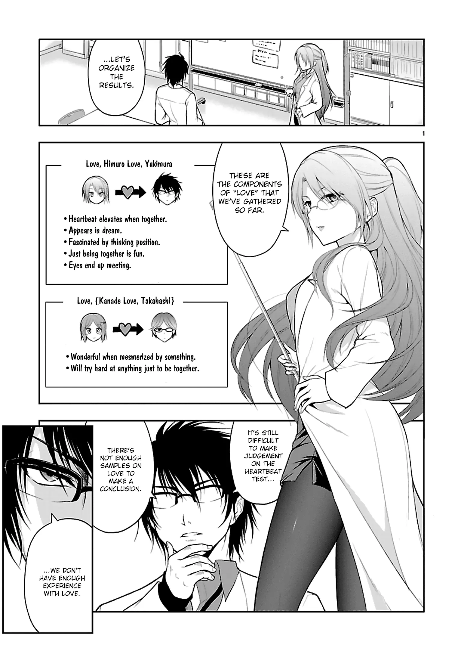 Rikei ga Koi ni Ochita no de Shoumei shitemita - Chapter 6 - Page 1