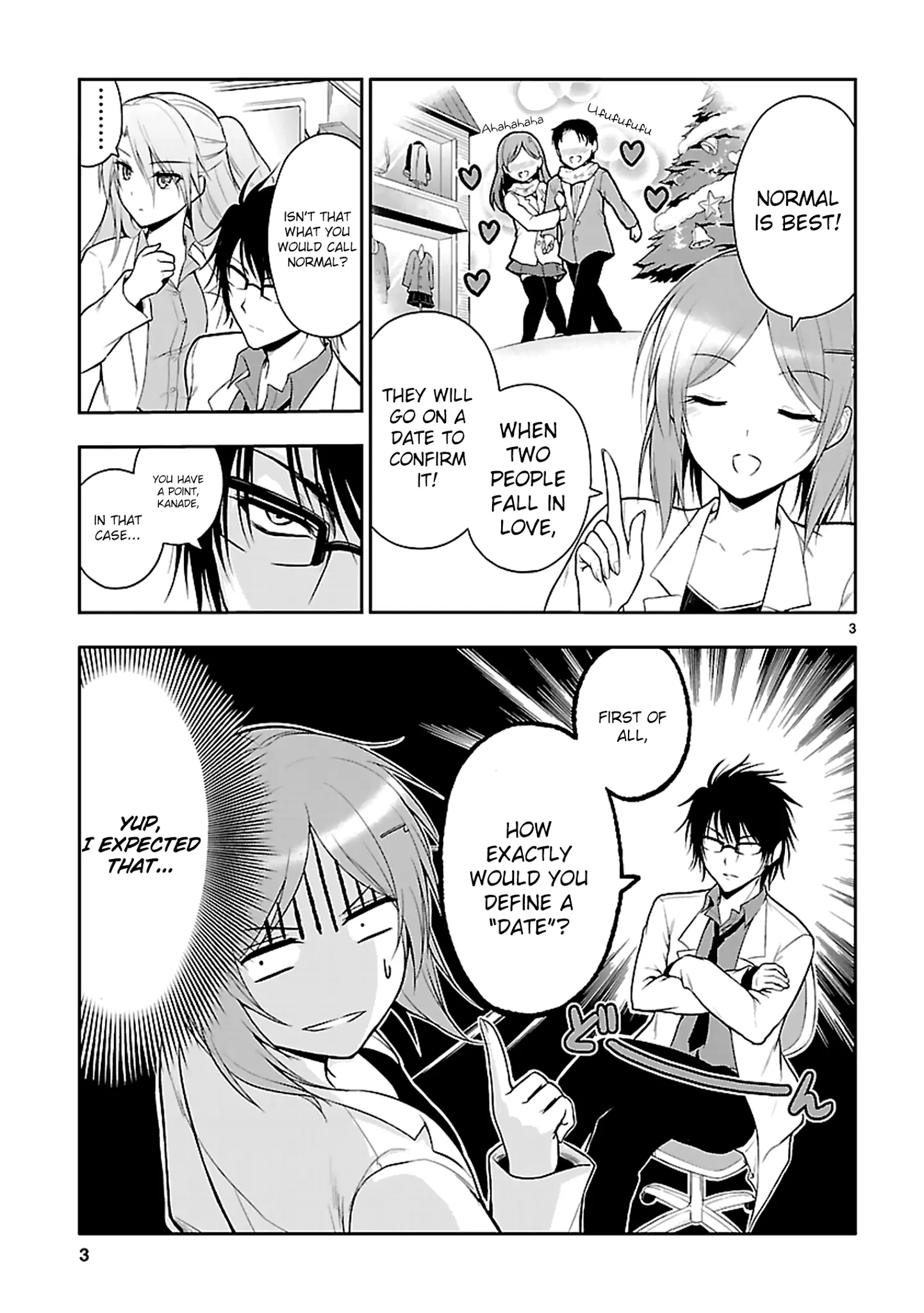 Rikei ga Koi ni Ochita no de Shoumei shitemita - Chapter 8 - Page 4