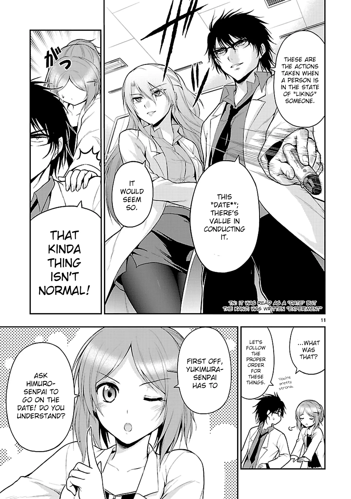 Rikei ga Koi ni Ochita no de Shoumei shitemita - Chapter 8 - Page 11