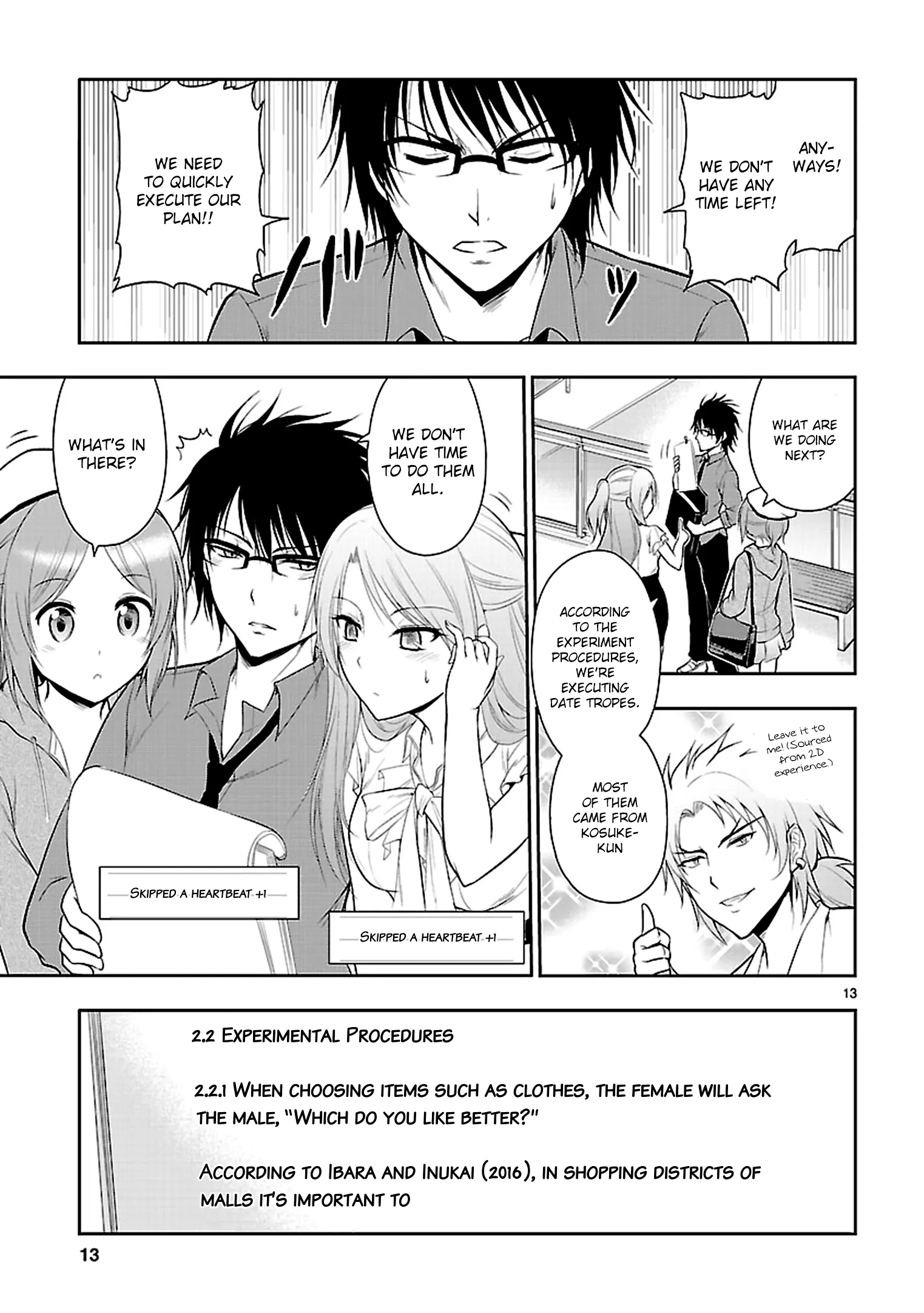 Rikei ga Koi ni Ochita no de Shoumei shitemita - Chapter 9 - Page 13