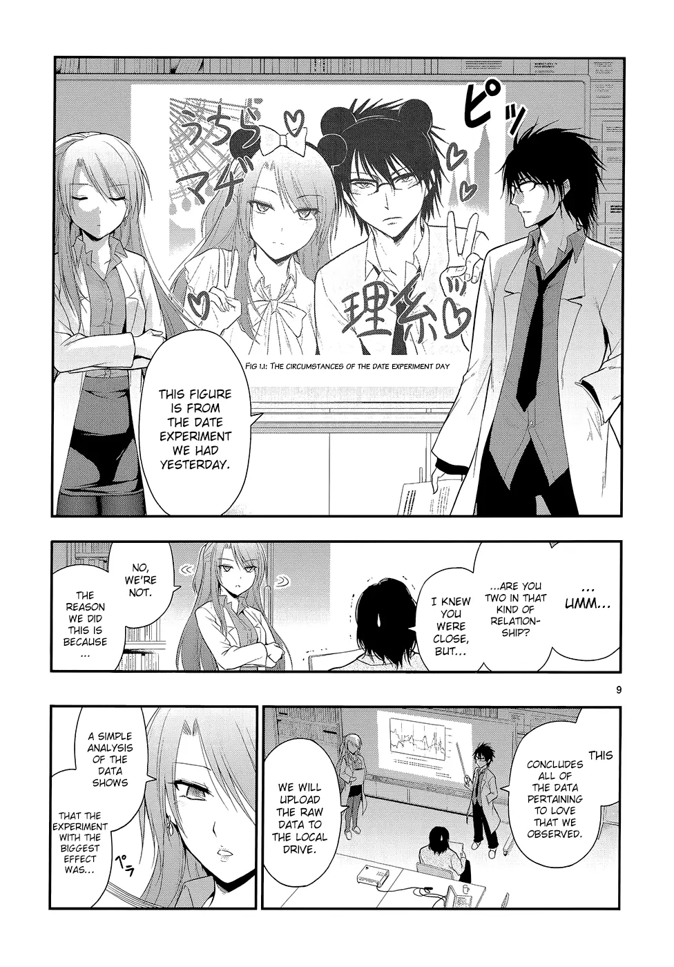 Rikei ga Koi ni Ochita no de Shoumei shitemita - Chapter 12 - Page 9