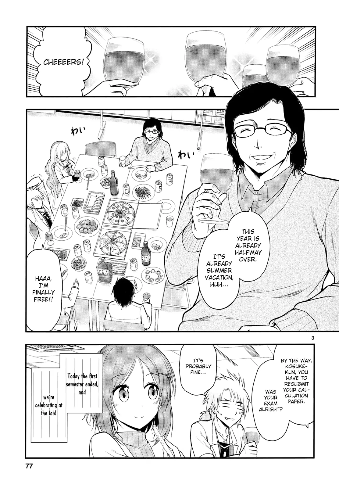 Rikei ga Koi ni Ochita no de Shoumei shitemita - Chapter 17 - Page 3