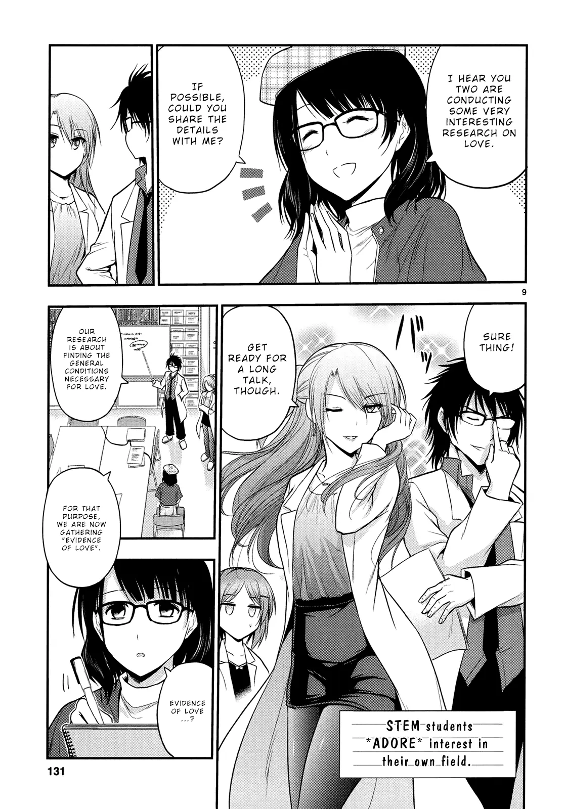 Rikei ga Koi ni Ochita no de Shoumei shitemita - Chapter 19 - Page 9