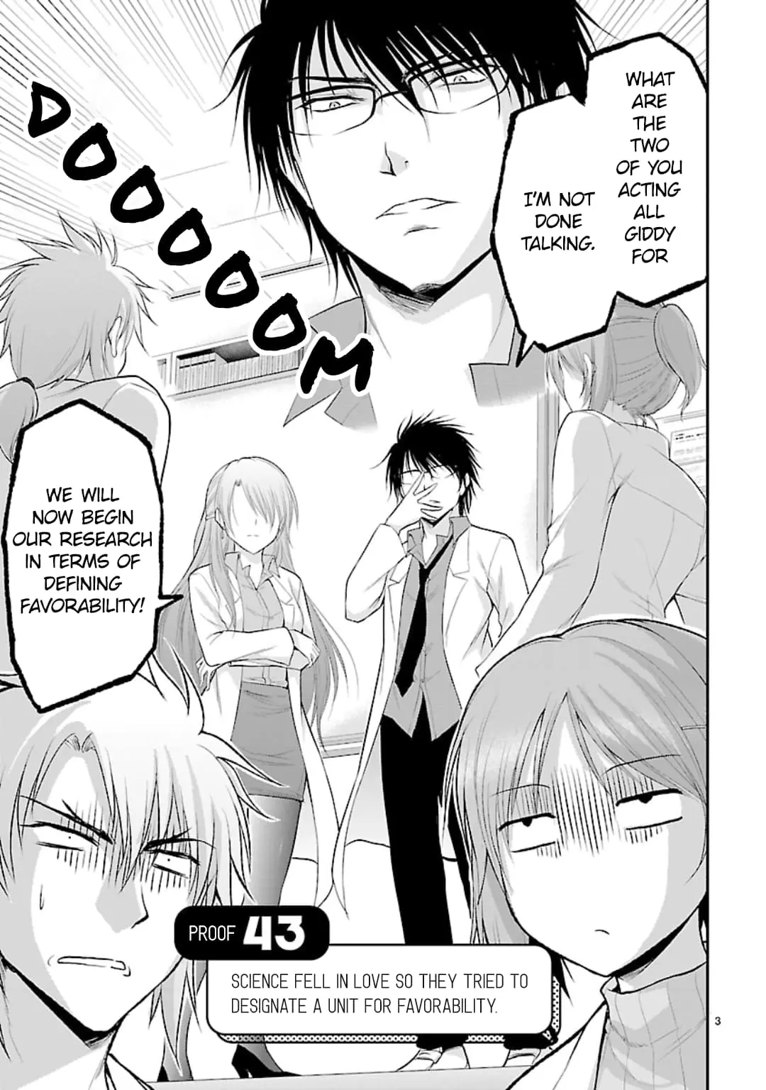 Rikei ga Koi ni Ochita no de Shoumei shitemita - Chapter 43 - Page 3