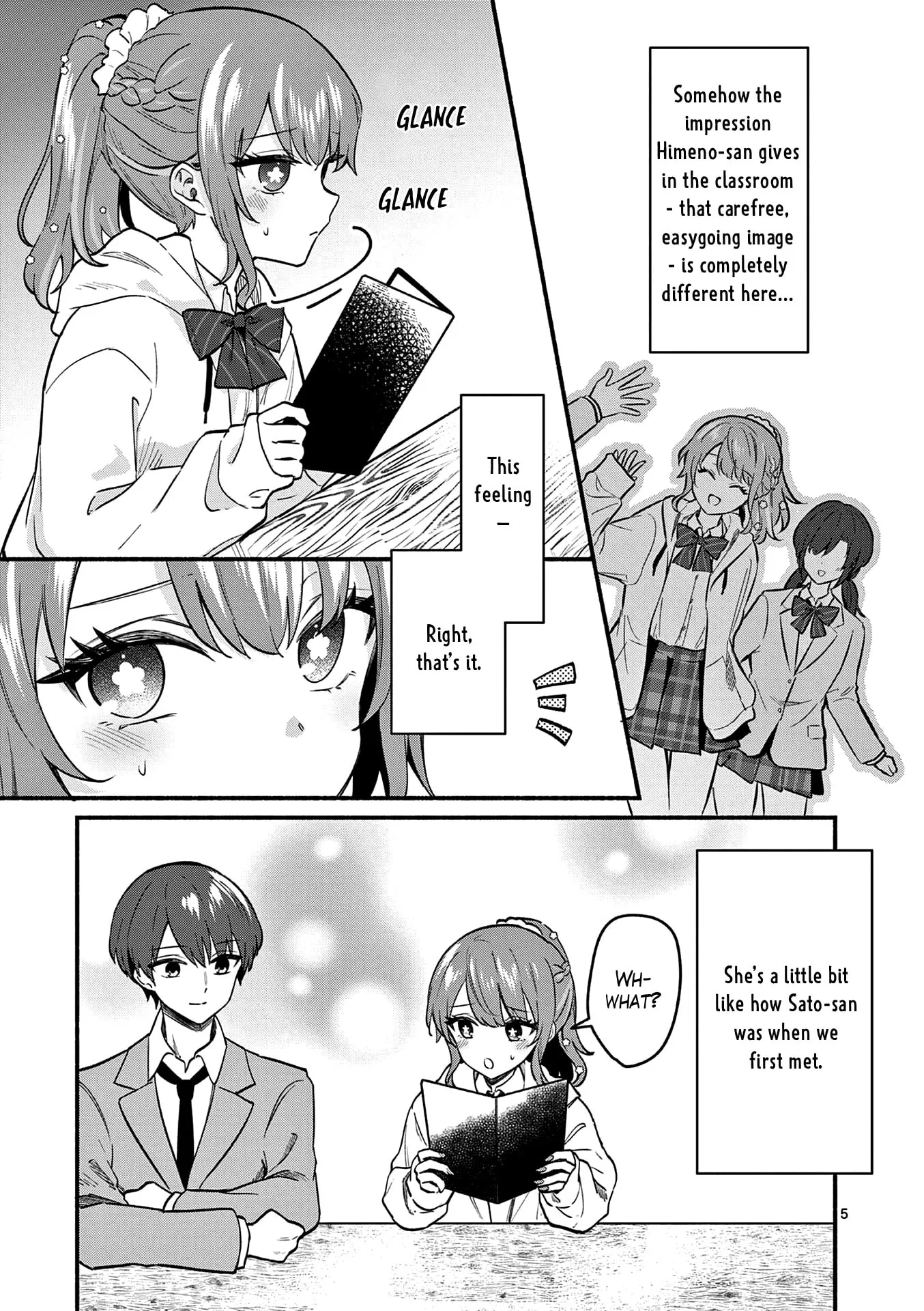 Shiotaiou no Sato-san ga Ore ni dake Amai - Chapter 84 - Page 5