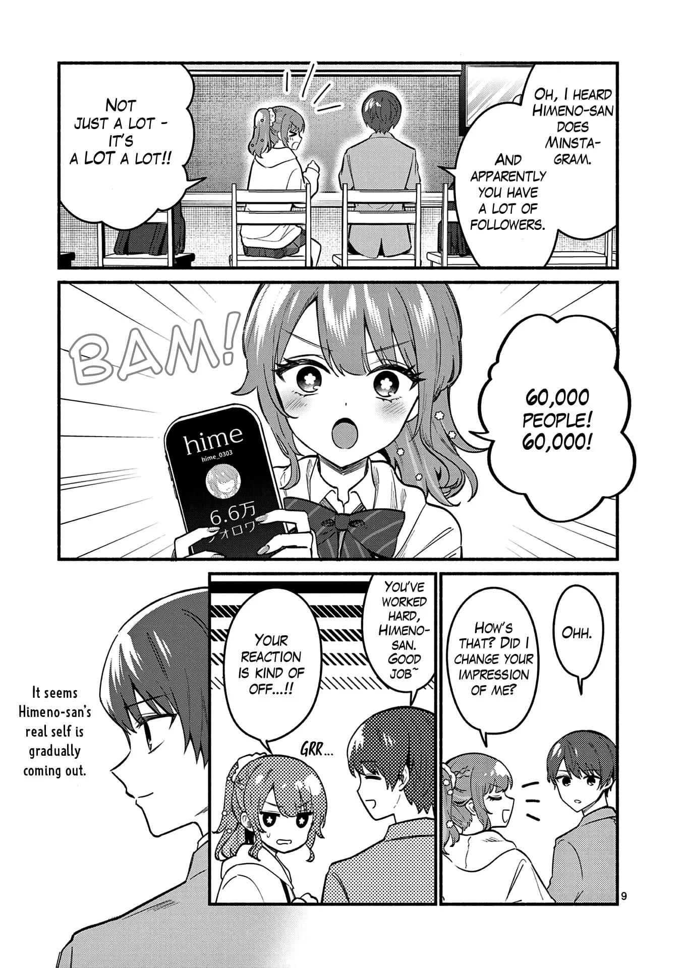 Shiotaiou no Sato-san ga Ore ni dake Amai - Chapter 84 - Page 9