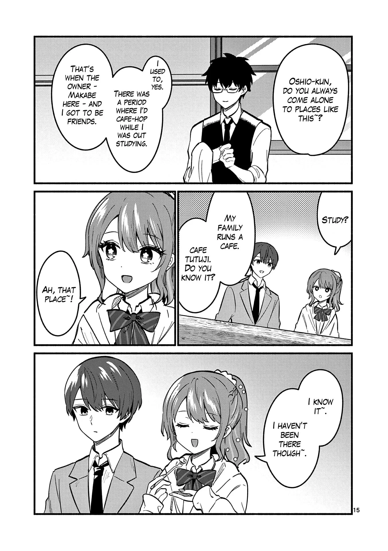 Shiotaiou no Sato-san ga Ore ni dake Amai - Chapter 84 - Page 15