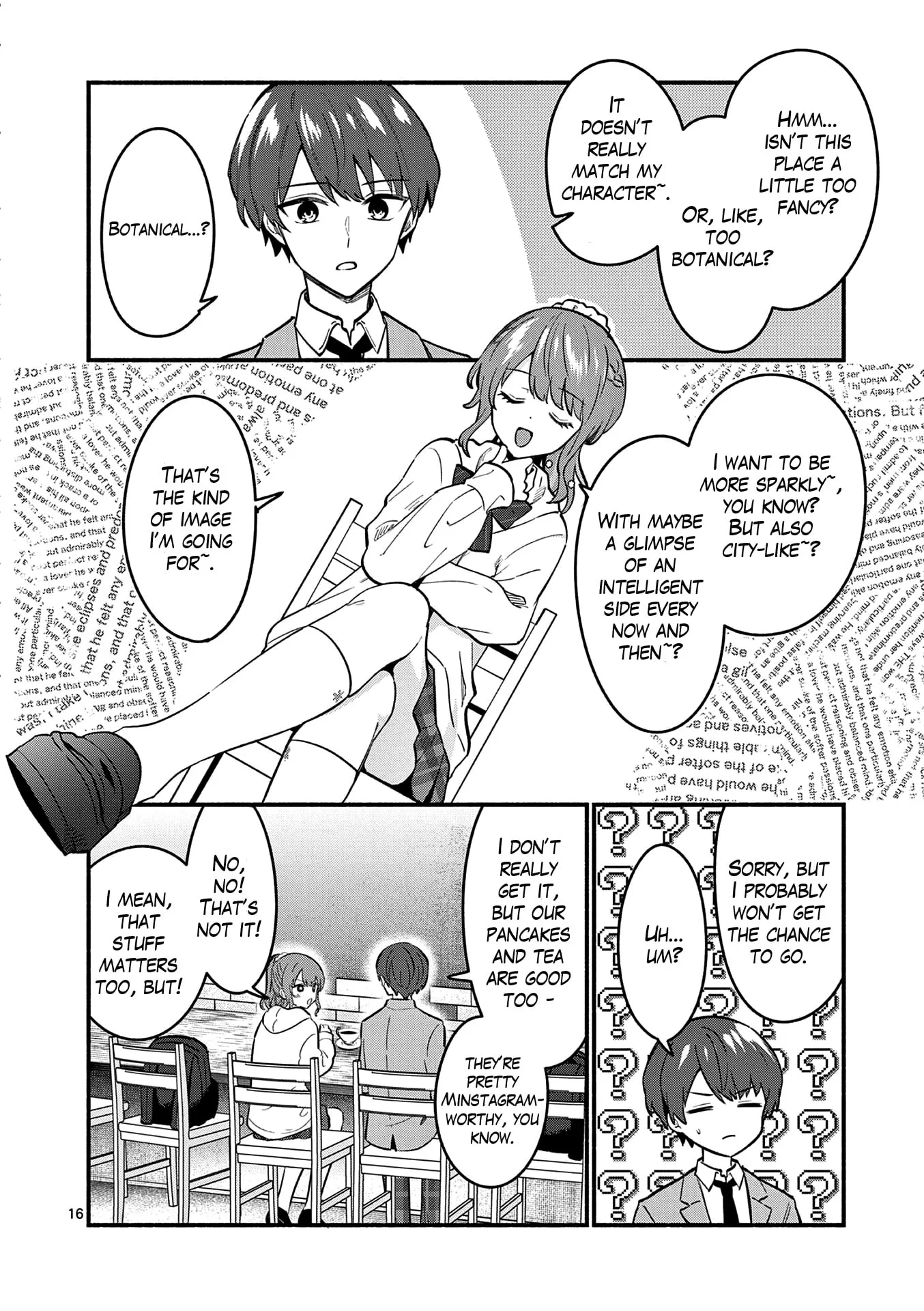 Shiotaiou no Sato-san ga Ore ni dake Amai - Chapter 84 - Page 16