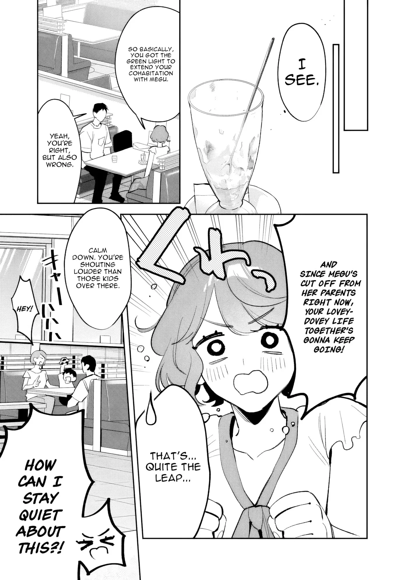 Living together with the queen from my high school days who was arrogant, surprisingly isn't that uncomfortable - Chapter 37 - Page 3