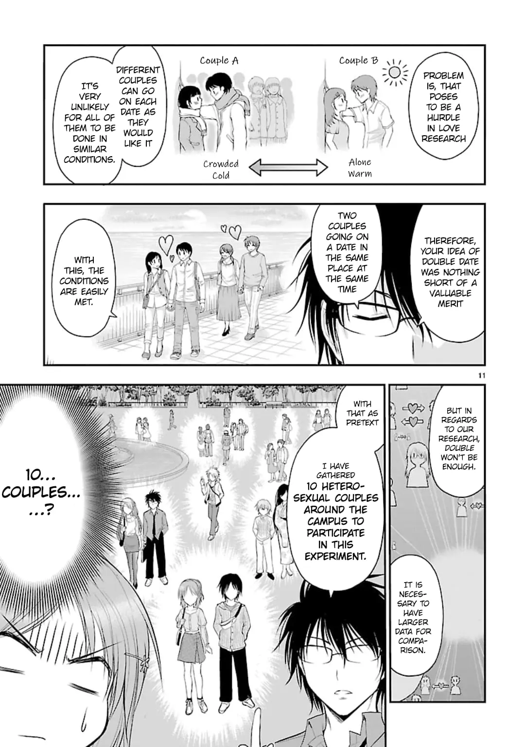 Rikei ga Koi ni Ochita no de Shoumei shitemita - Chapter 46 - Page 11