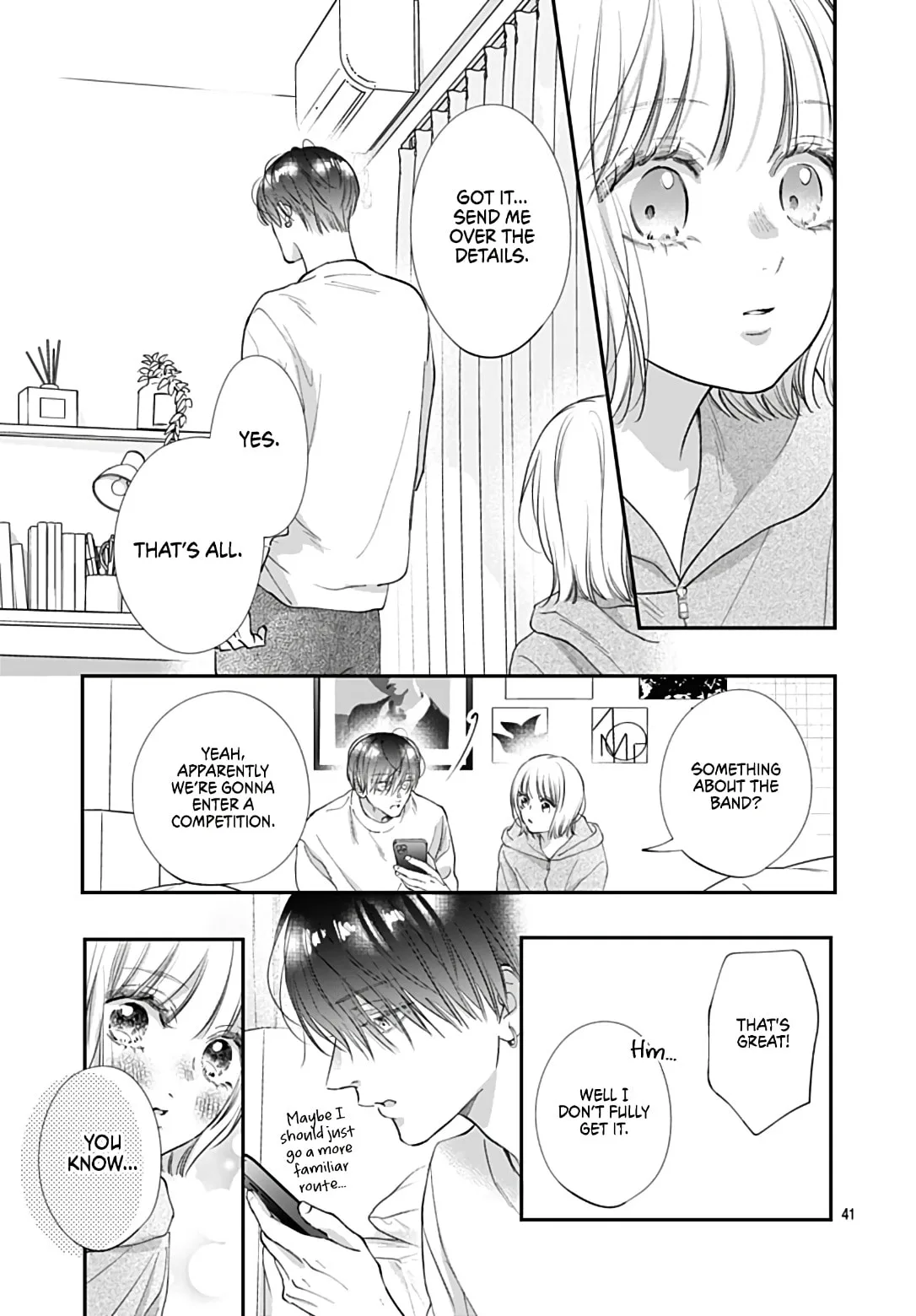 Kimi wo Wasureru Koi ga Shitai - Chapter 24 - Page 41