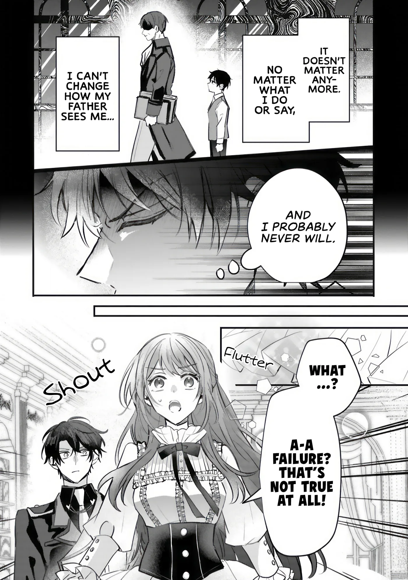 A Love-Distrusting Noble Lady Doesn't Notice the Cold Knight's Devotion - Chapter 3.2 - Page 4