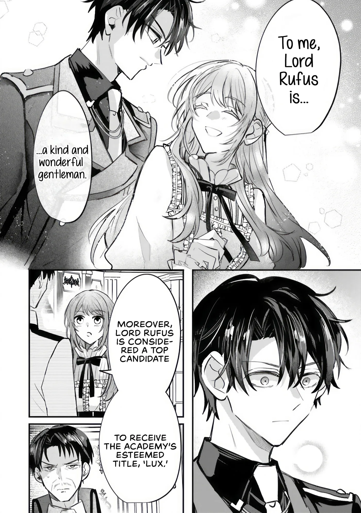 A Love-Distrusting Noble Lady Doesn't Notice the Cold Knight's Devotion - Chapter 3.2 - Page 6
