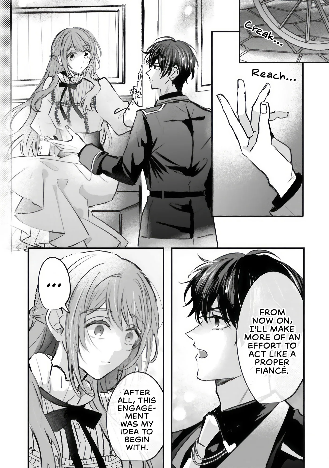 A Love-Distrusting Noble Lady Doesn't Notice the Cold Knight's Devotion - Chapter 3.2 - Page 13