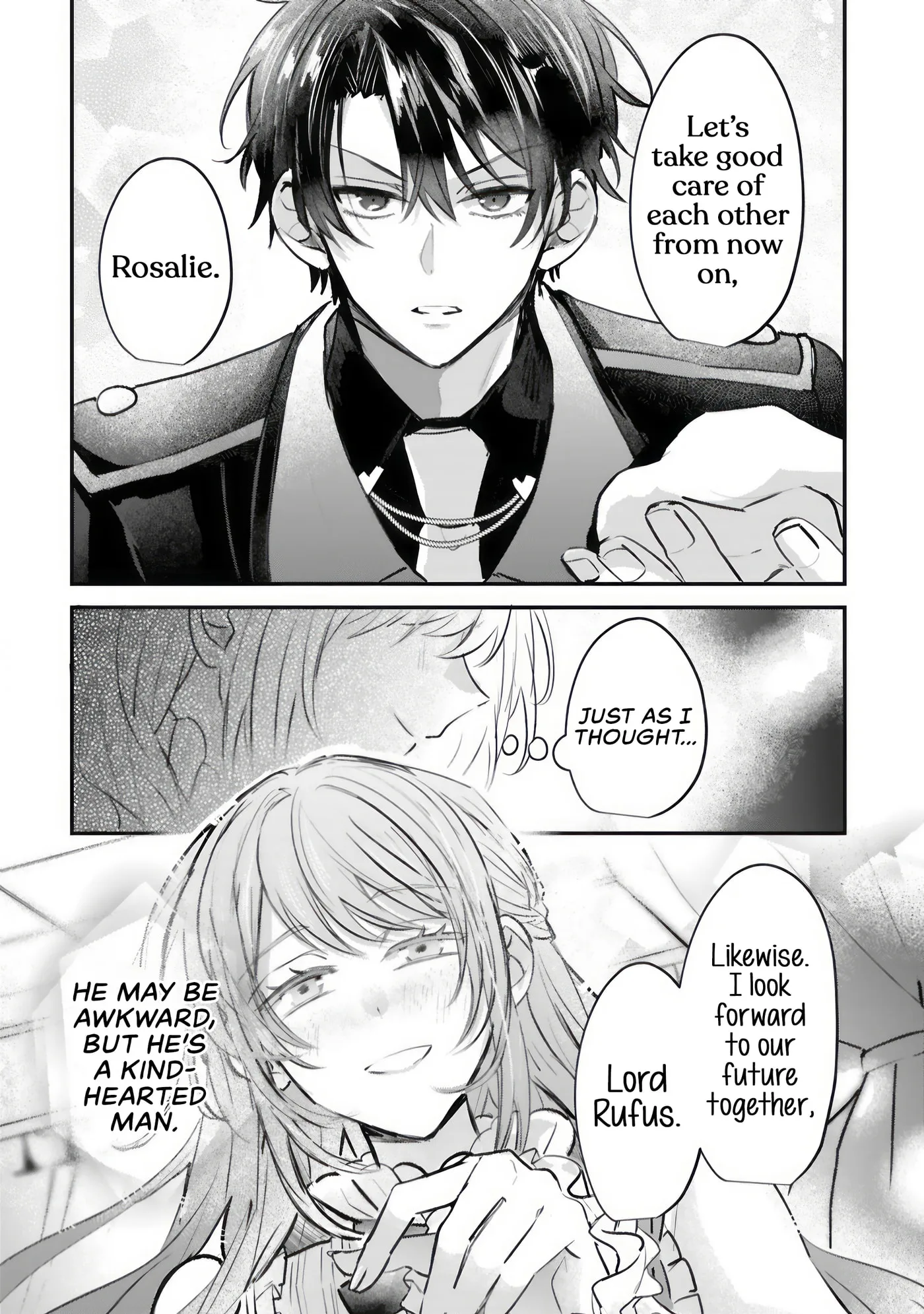 A Love-Distrusting Noble Lady Doesn't Notice the Cold Knight's Devotion - Chapter 3.2 - Page 14