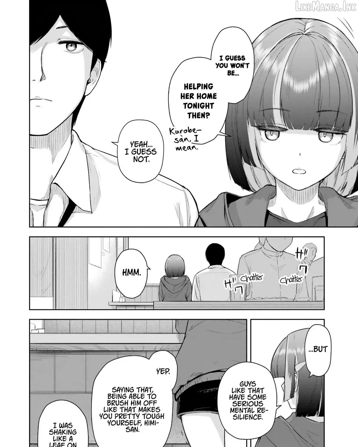 The Story of the Cool, Downer-type University Girl Beside Me at the Standing Bar - Chapter 7 - Page 7