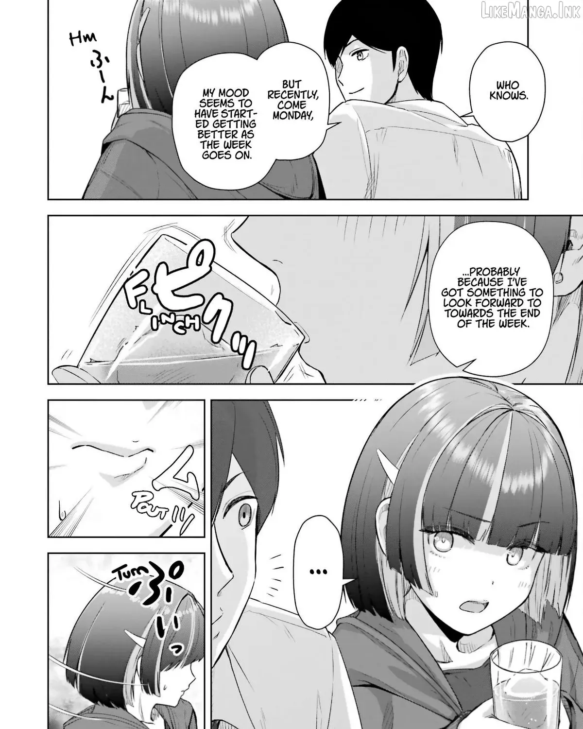 The Story of the Cool, Downer-type University Girl Beside Me at the Standing Bar - Chapter 7 - Page 11