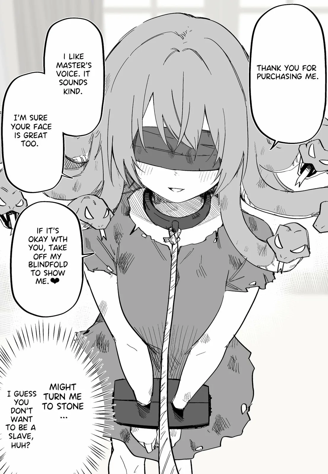 I Bought a Medusa Slave - Chapter 1 - Page 1
