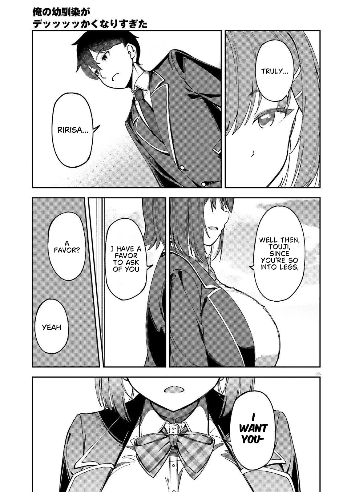 My Childhood Friend Has Grown Too Much - Chapter 1 - Page 36