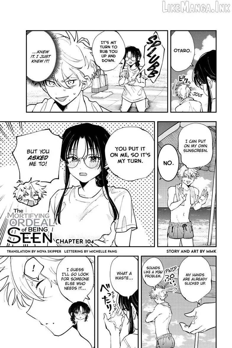 Tonari no Seki no Yatsu ga Souiu Me de Mitekuru - Chapter 104 - Page 1