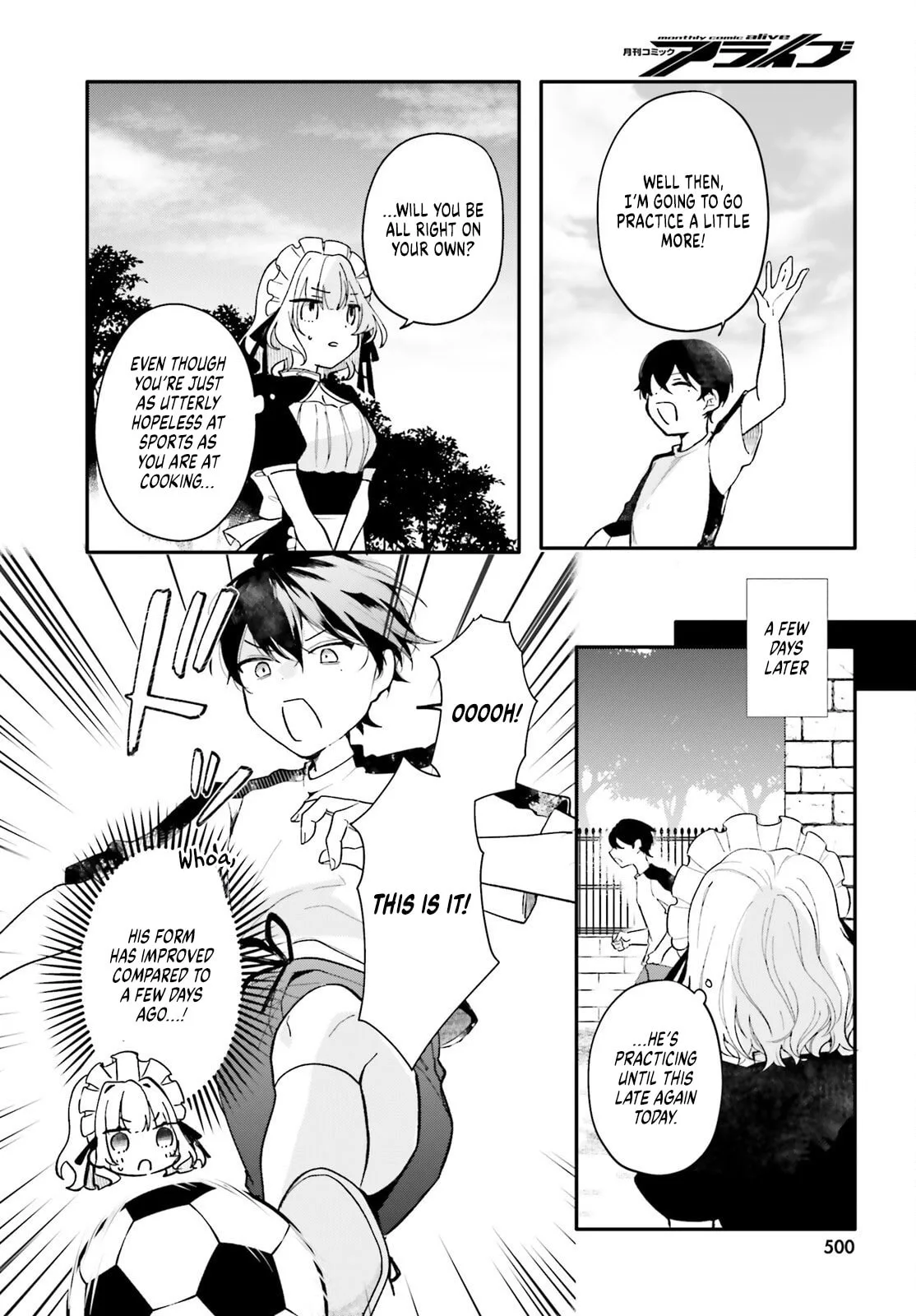My maid looks like the girl I like in my class - Chapter 4 - Page 8