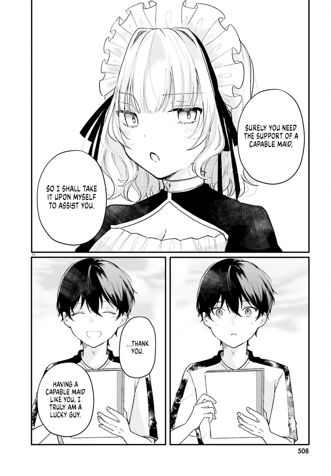My maid looks like the girl I like in my class - Chapter 4 - Page 16