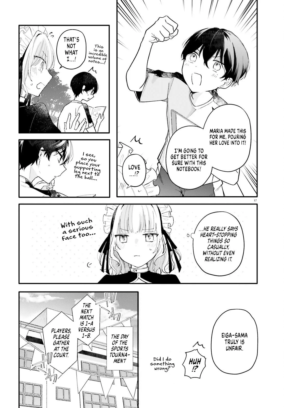 My maid looks like the girl I like in my class - Chapter 4 - Page 17