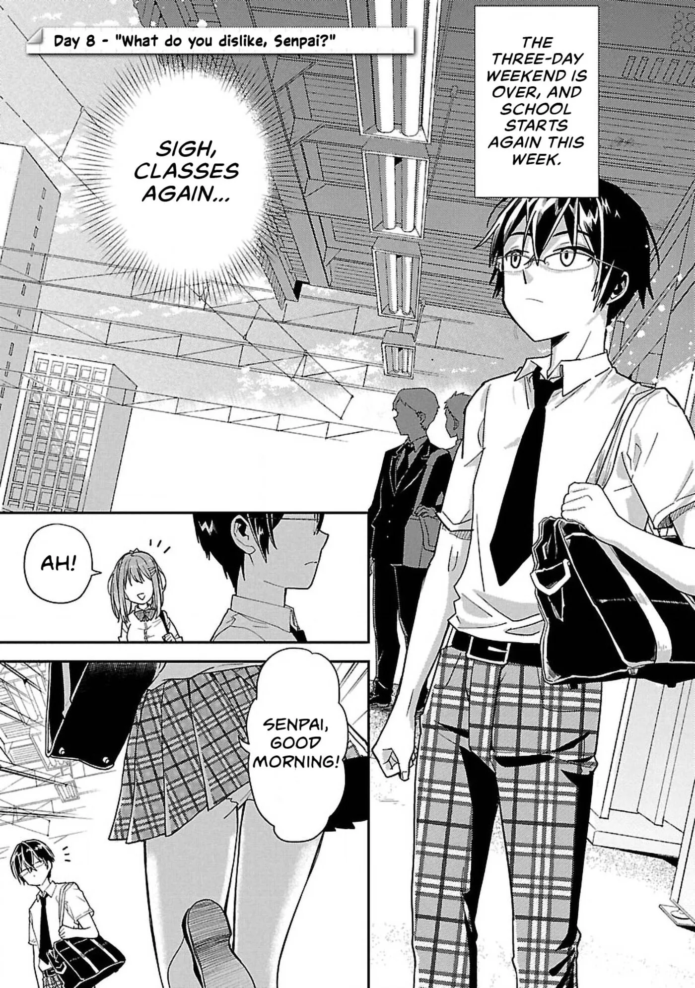 100 Things I Didn’t Know About My Senpai - Chapter 8 - Page 1
