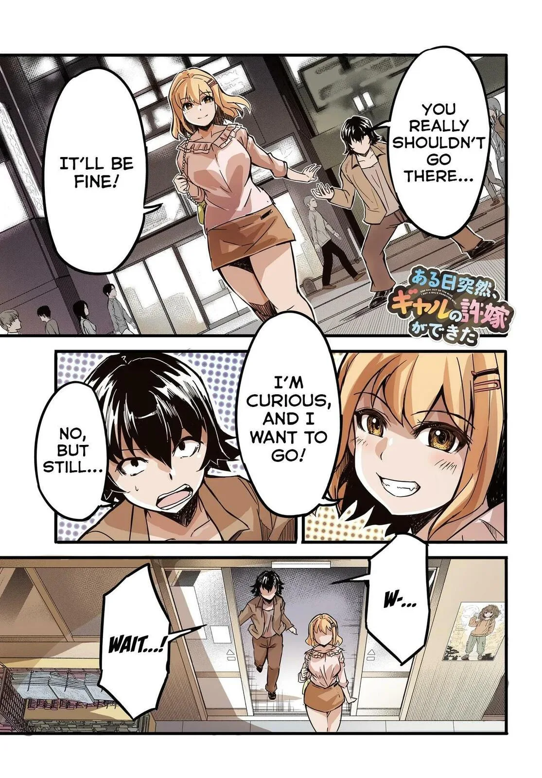 One Day, out of the Blue, I Got a Gal's Forgiving Wife. - Chapter 6 - Page 1
