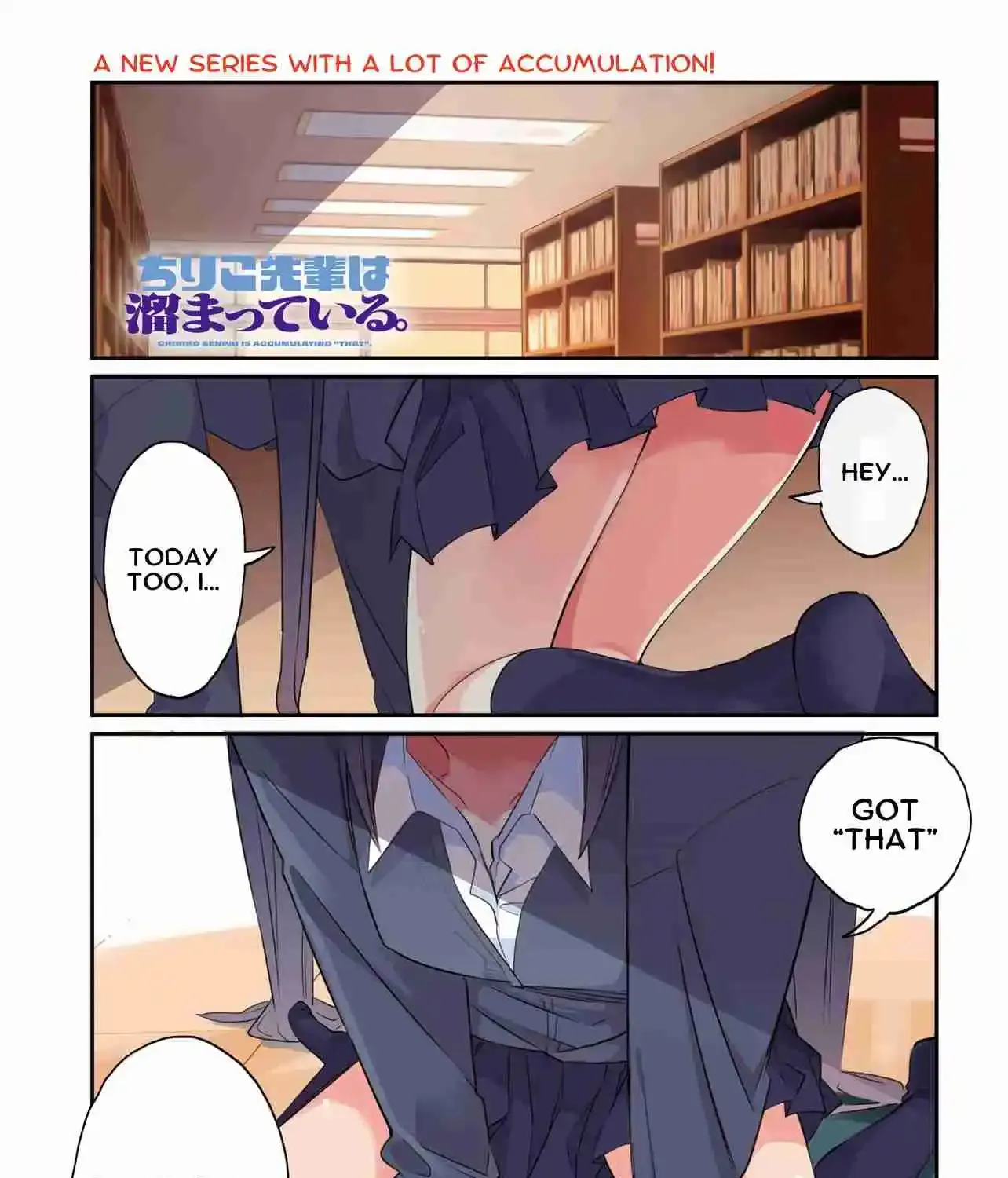 Chiriko Senpai is Accumulating 'That' - Chapter 1 - Page 1