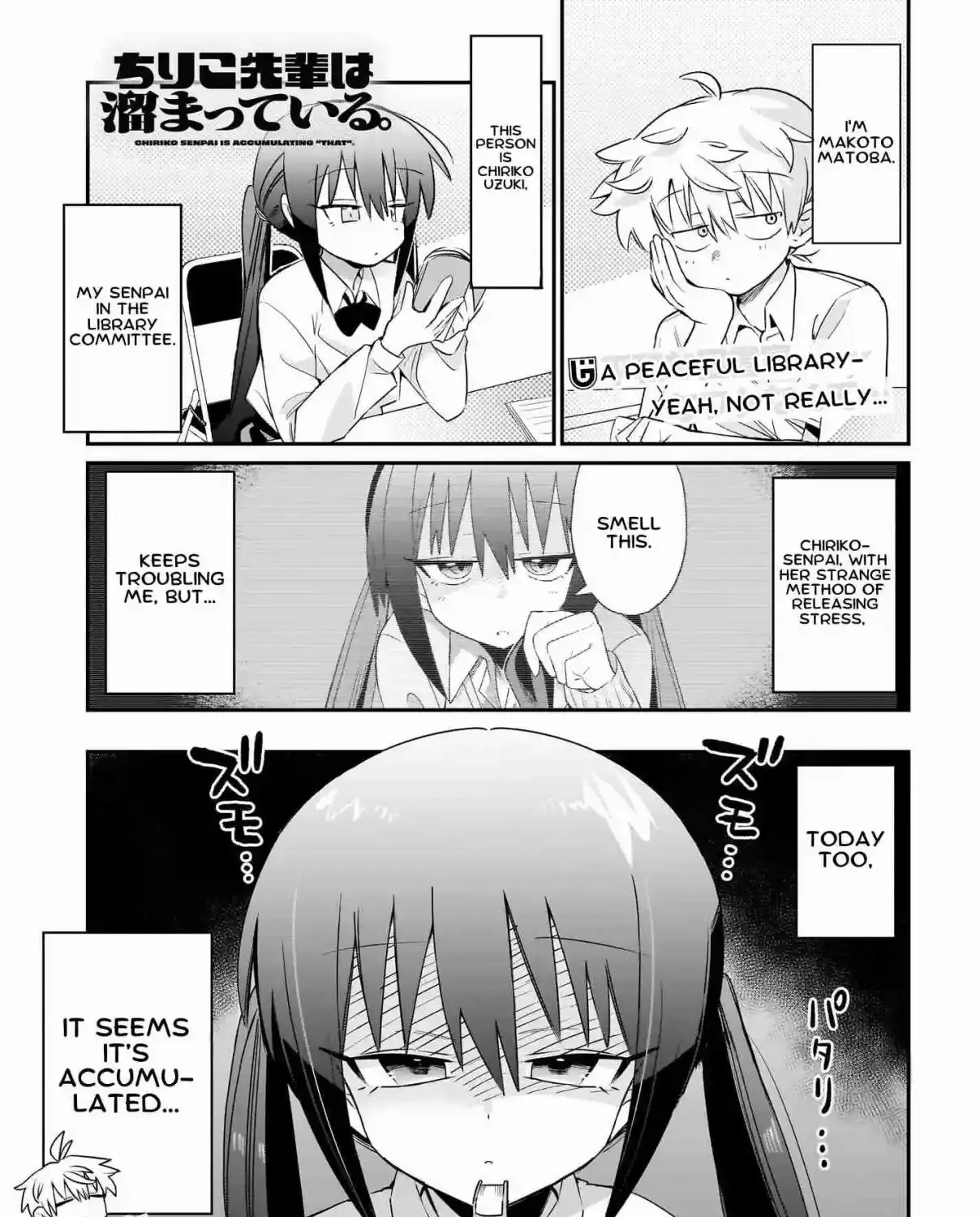 Chiriko Senpai is Accumulating 'That' - Chapter 3 - Page 1