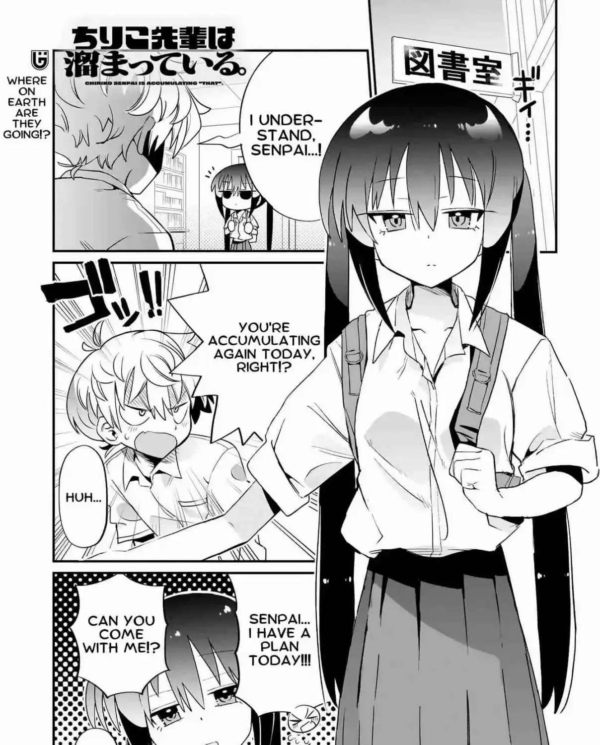 Chiriko Senpai is Accumulating 'That' - Chapter 6 - Page 1