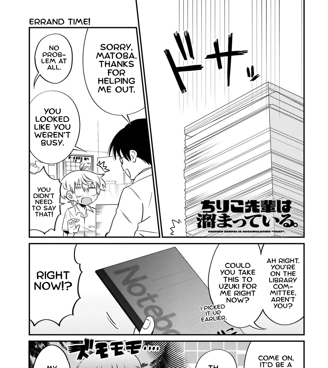 Chiriko Senpai is Accumulating 'That' - Chapter 9 - Page 1