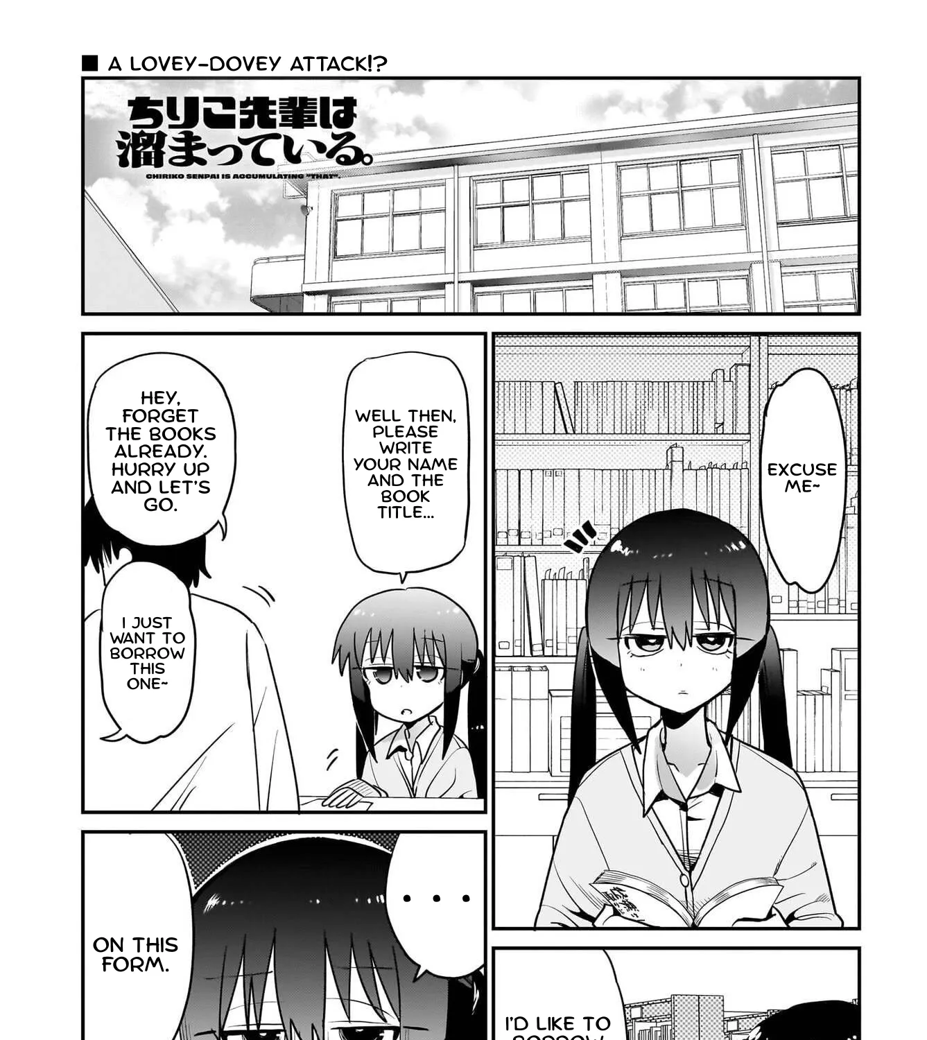 Chiriko Senpai is Accumulating 'That' - Chapter 12 - Page 1