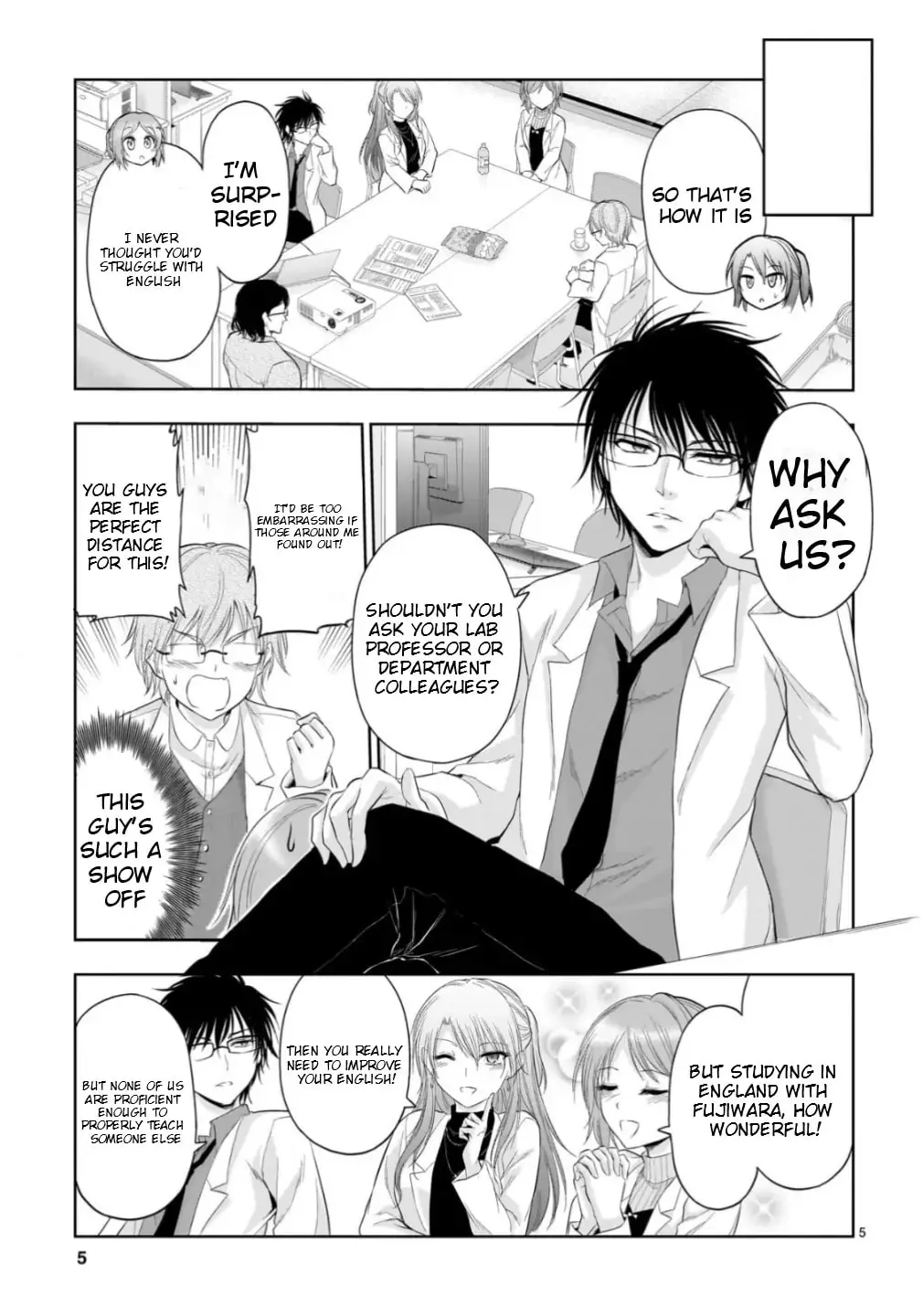 Rikei ga Koi ni Ochita no de Shoumei shitemita - Chapter 98 - Page 5
