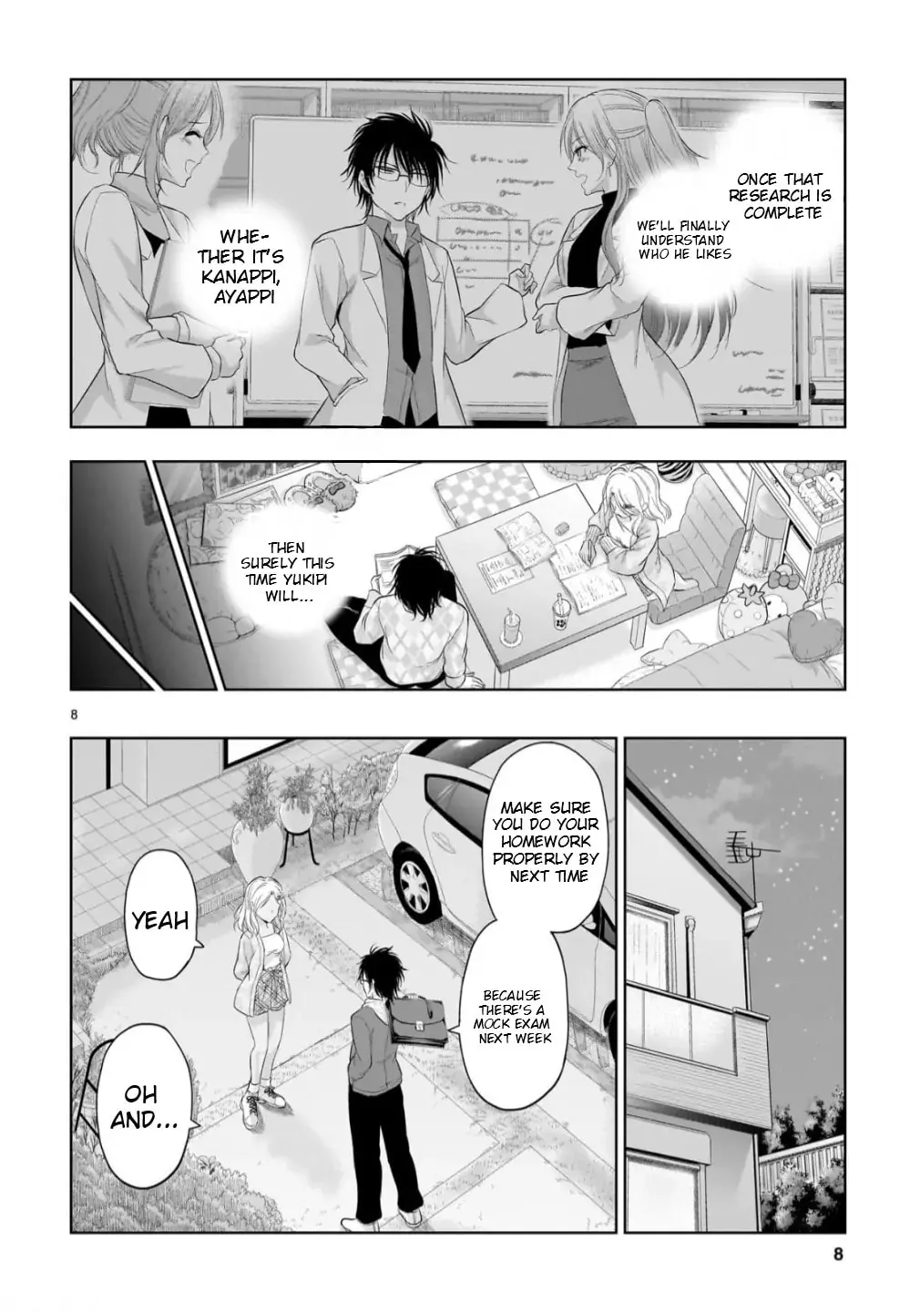Rikei ga Koi ni Ochita no de Shoumei shitemita - Chapter 99 - Page 8