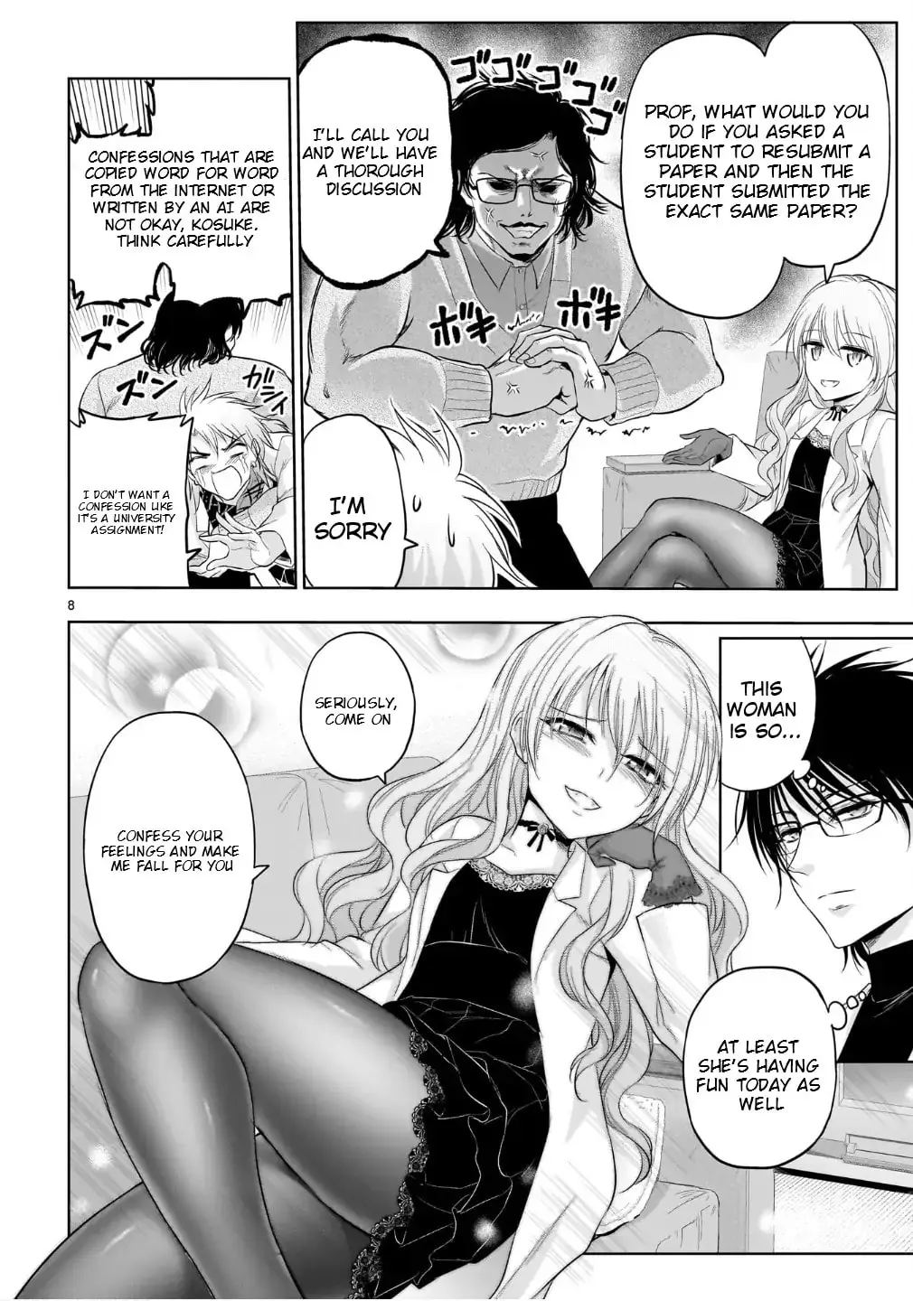 Rikei ga Koi ni Ochita no de Shoumei shitemita - Chapter 100.51 - Page 8