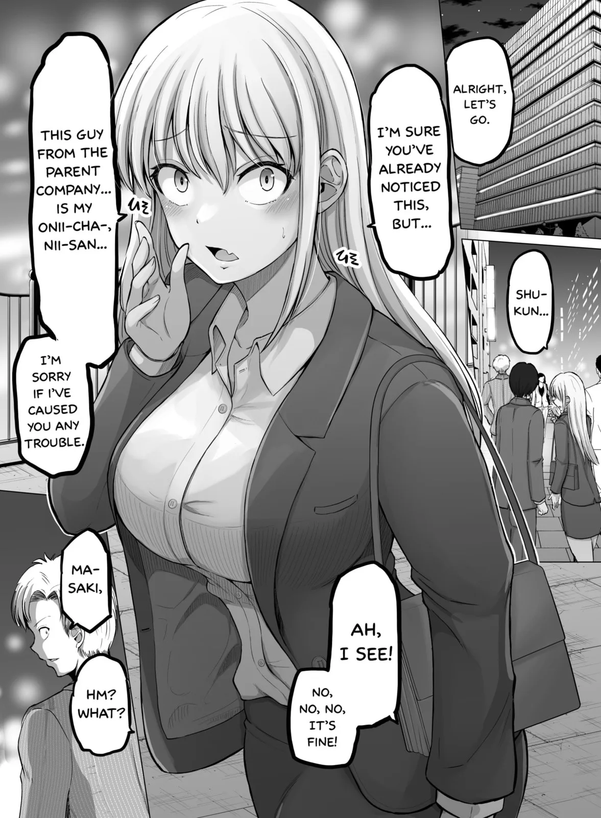 A Scary Boss, But From Now on She's Going to Be Happier and Happier - Chapter 106 - Page 1