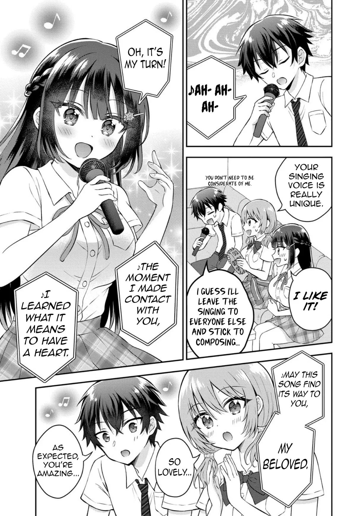The 'Inkya' Girl Sitting Next To Me Was My Favorite Singer. Sing My Song! - Chapter 18 - Page 10