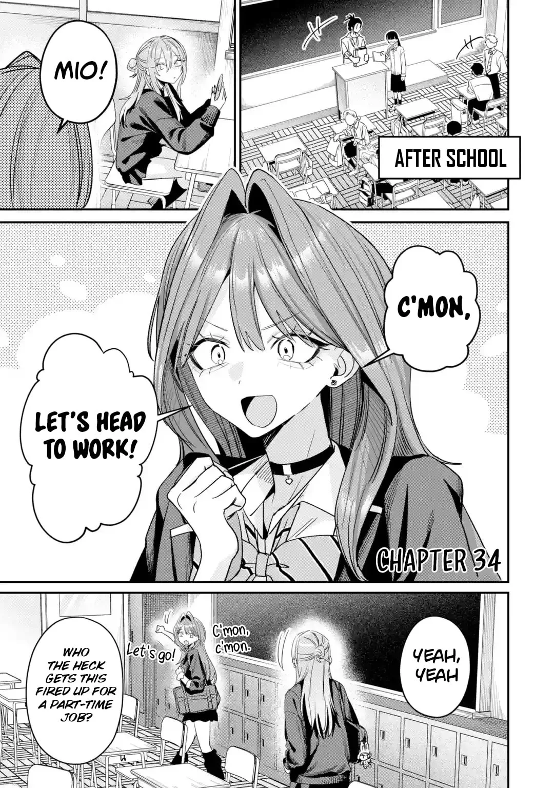 Haimiya-Senpai is Scary But Cute - Chapter 34 - Page 1