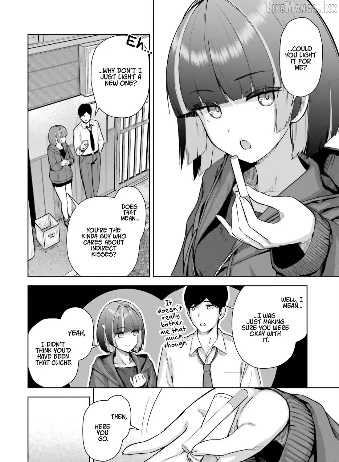 The Story of the Cool, Downer-type University Girl Beside Me at the Standing Bar - Chapter 8.1 - Page 3