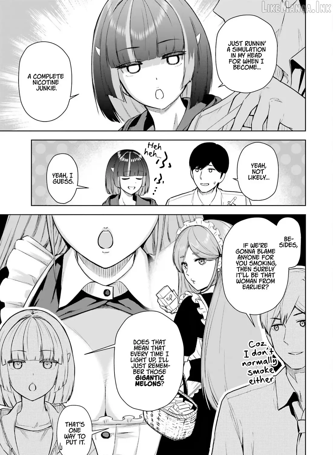 The Story of the Cool, Downer-type University Girl Beside Me at the Standing Bar - Chapter 8.1 - Page 13