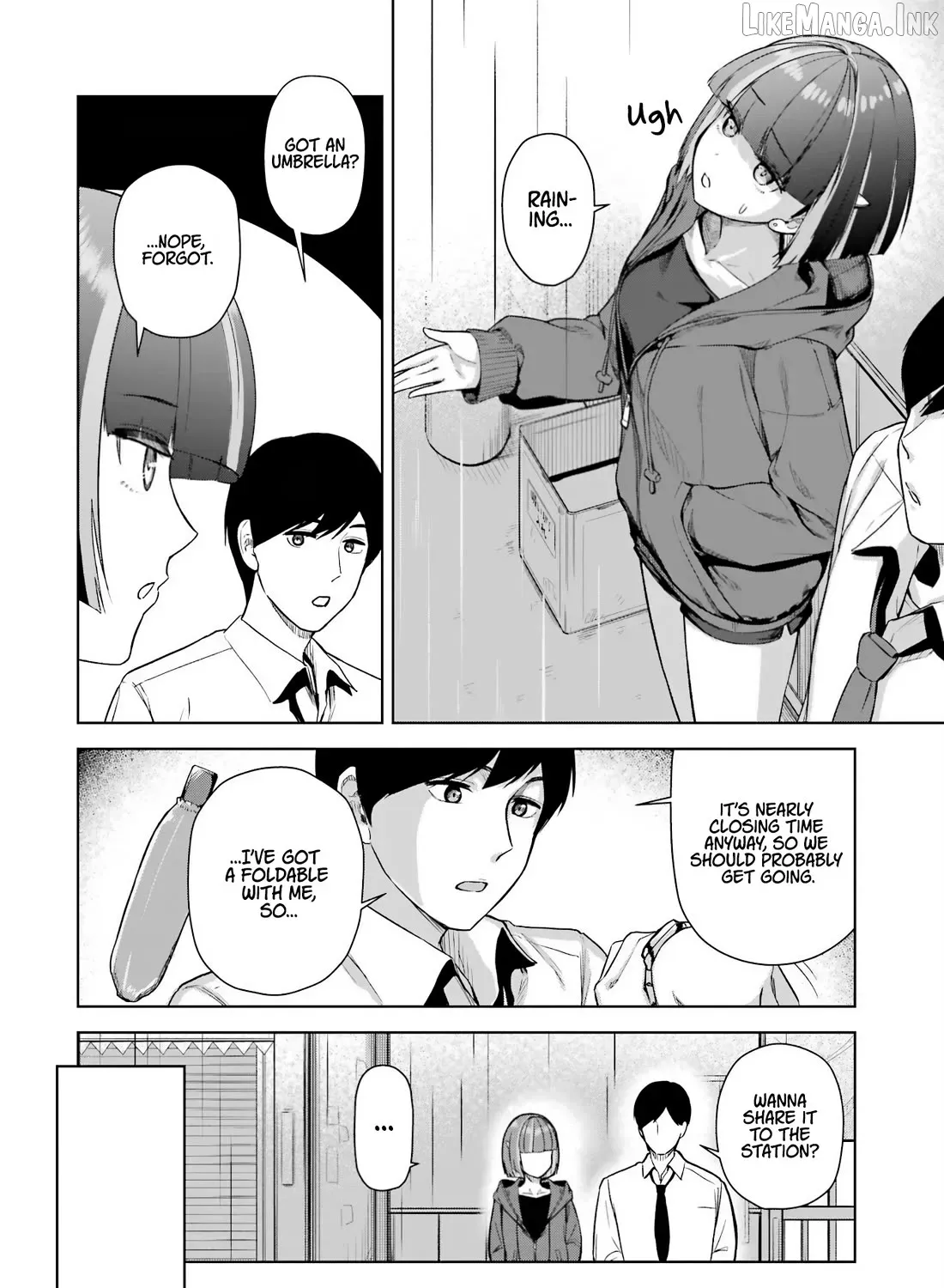 The Story of the Cool, Downer-type University Girl Beside Me at the Standing Bar - Chapter 8.1 - Page 19