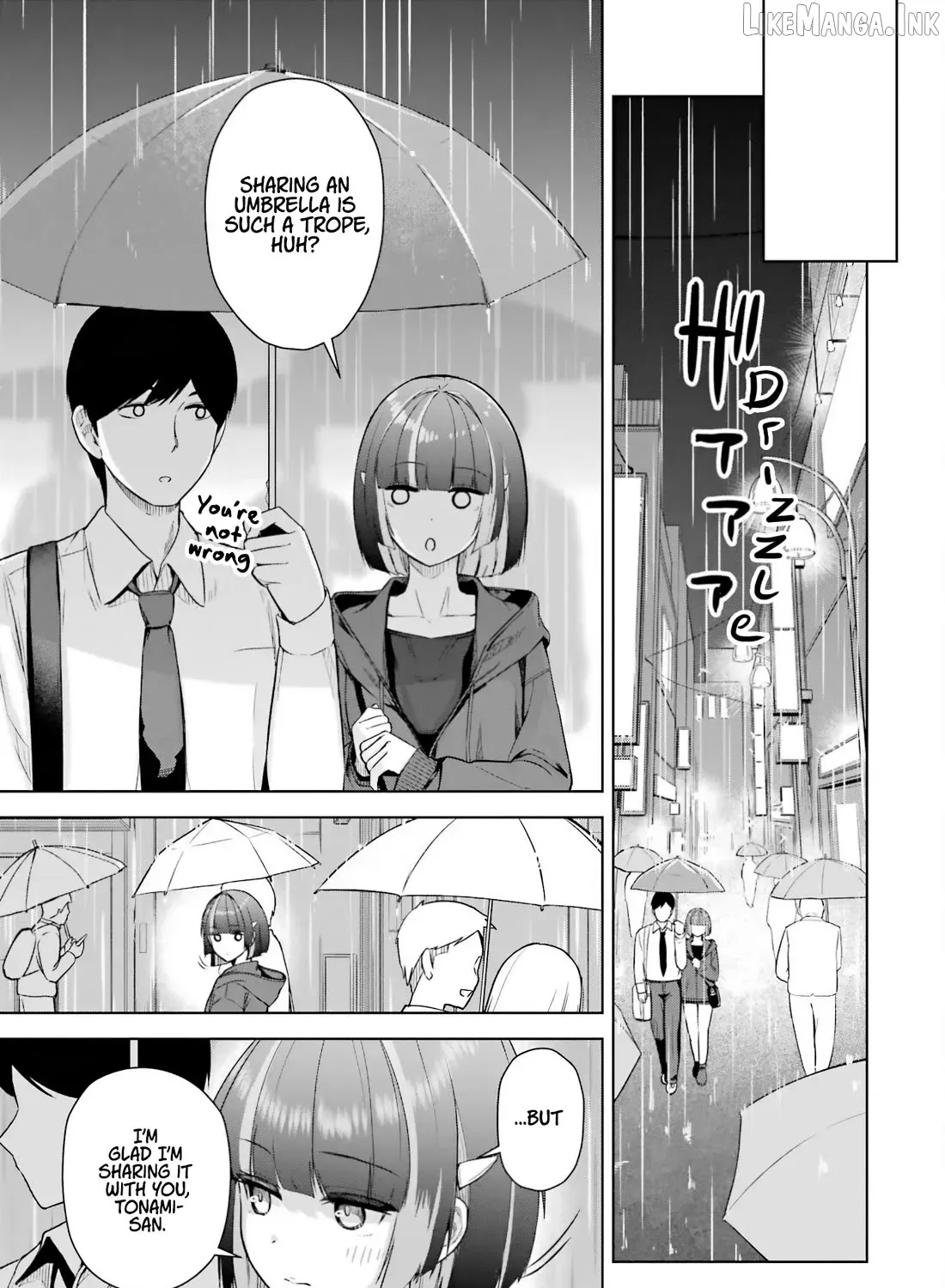 The Story of the Cool, Downer-type University Girl Beside Me at the Standing Bar - Chapter 8.1 - Page 21
