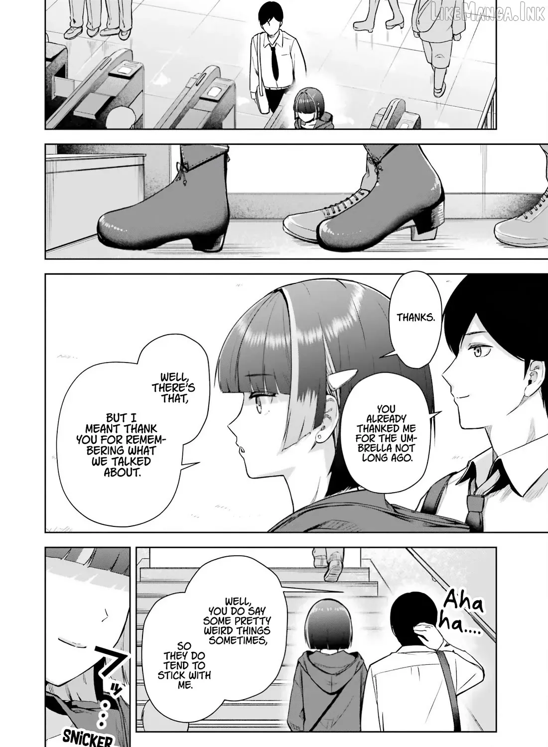 The Story of the Cool, Downer-type University Girl Beside Me at the Standing Bar - Chapter 8.1 - Page 26