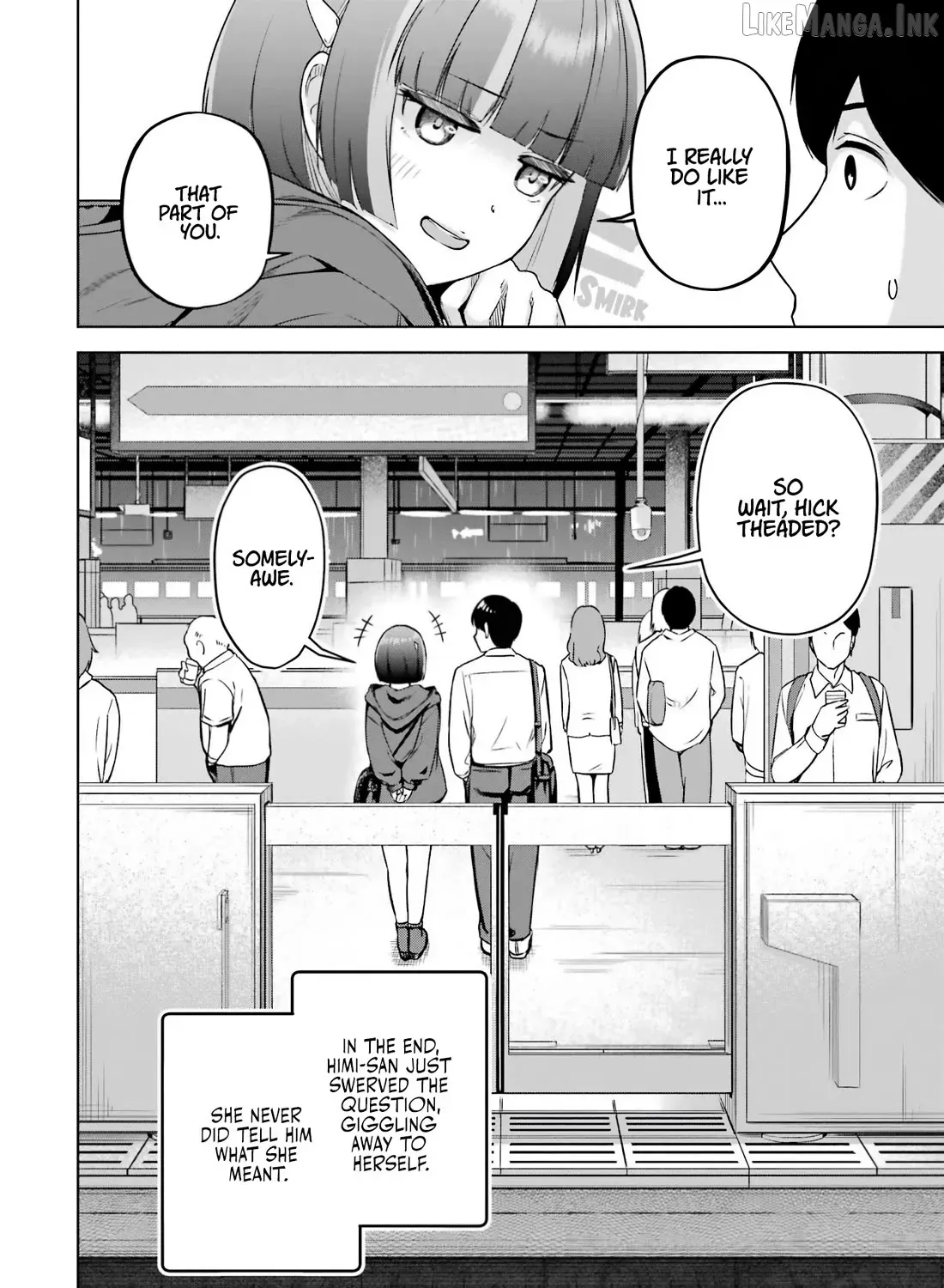 The Story of the Cool, Downer-type University Girl Beside Me at the Standing Bar - Chapter 8.1 - Page 30