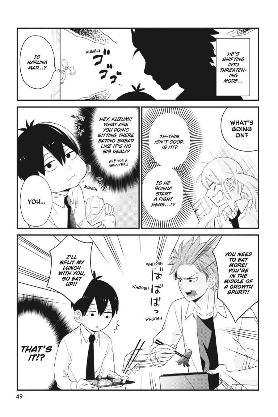Kuzumi-kun, Can't You Read the Room? - Chapter 0 - Page 50